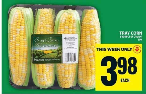 Tray Corn
