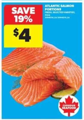 ATLANTIC SALMON PORTIONS
