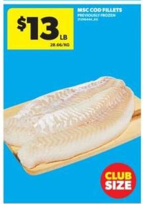 MSC Cod Fillets
