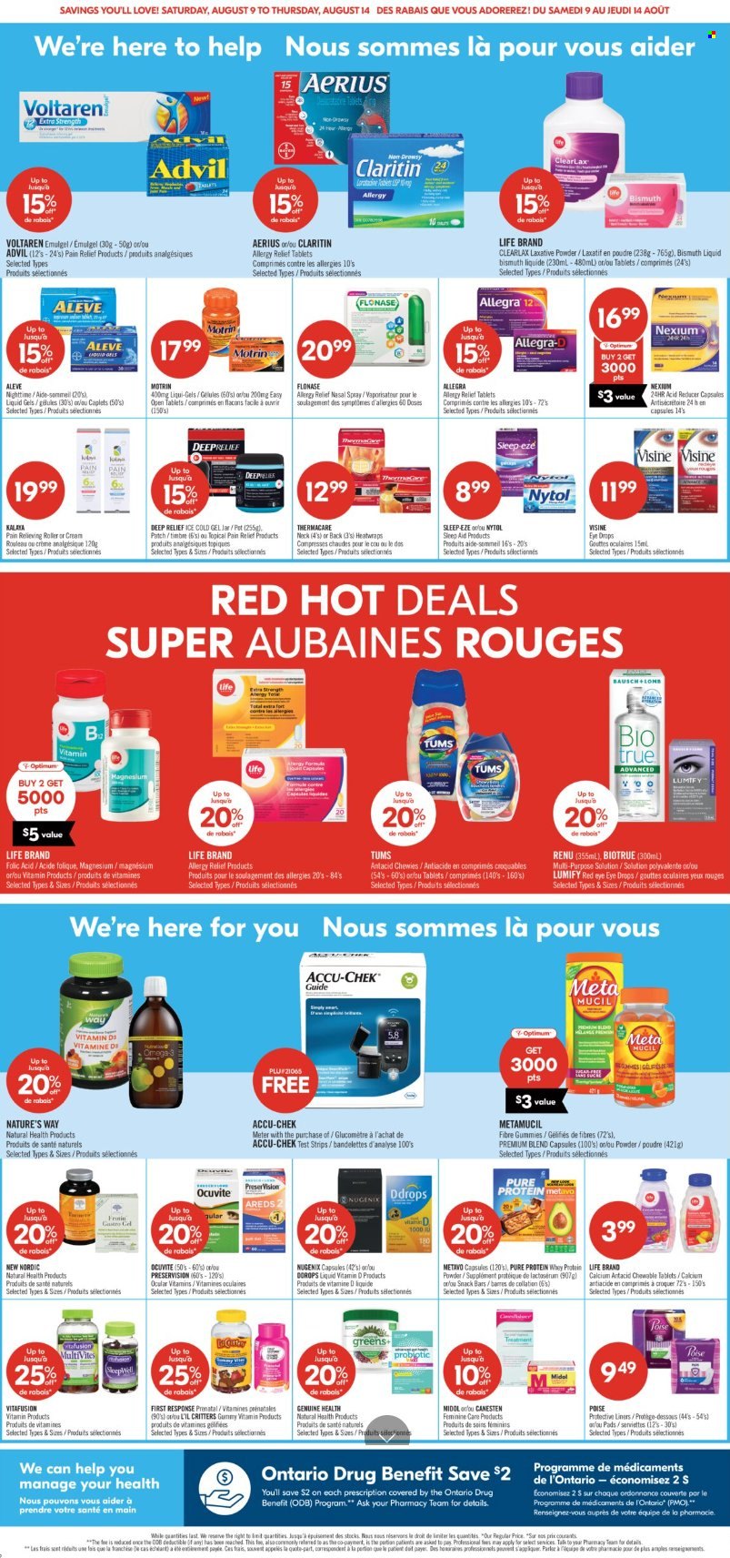 Shoppers Drug Mart flyer - August 09, 2025 - August 14, 2025. Page 3