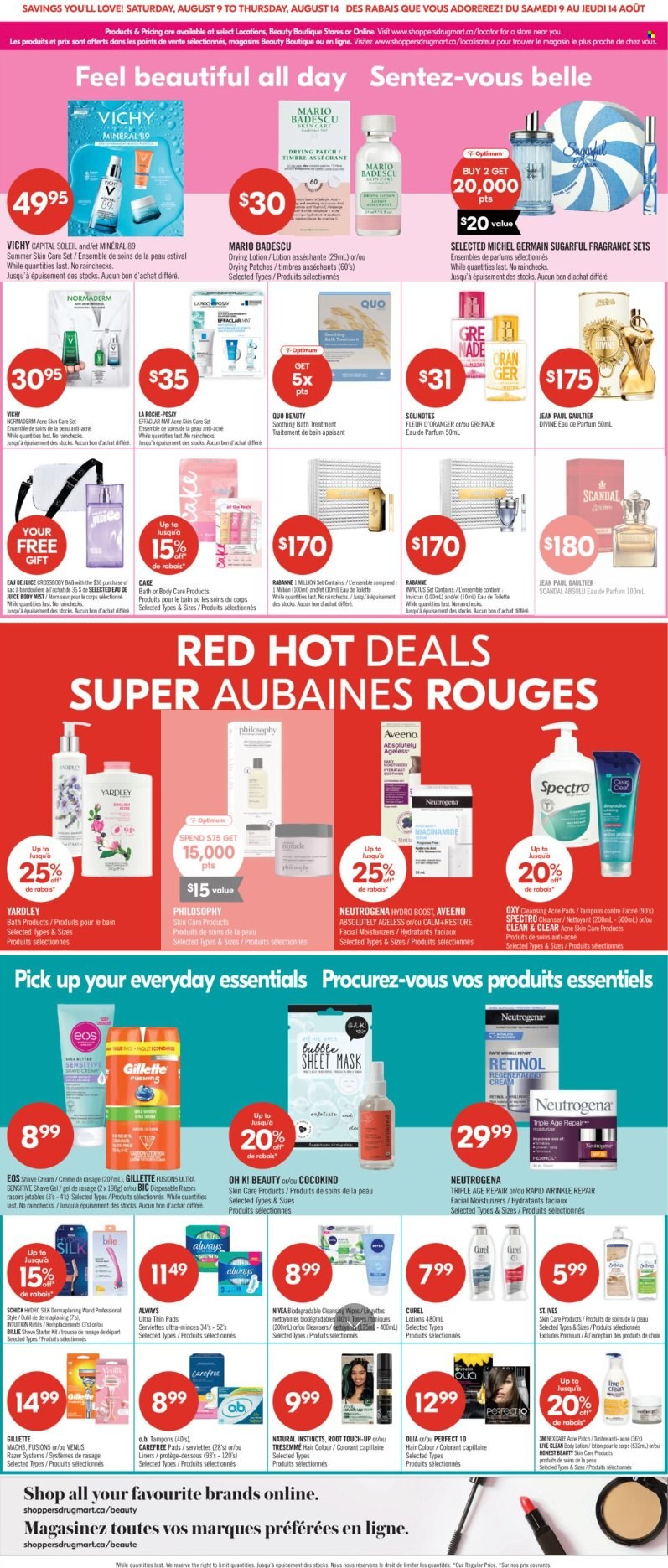Shoppers Drug Mart flyer - August 09, 2025 - August 14, 2025. Page 12