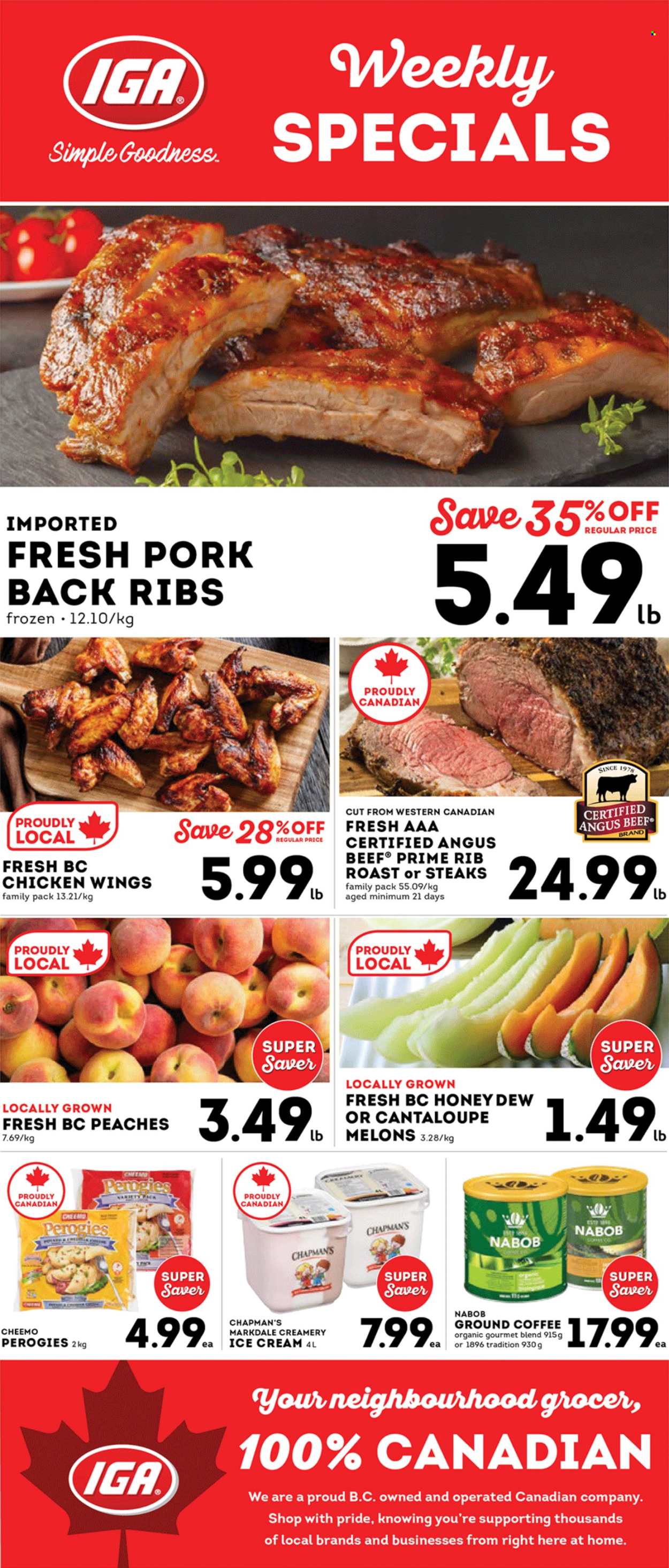 IGA Simple Goodness flyer - August 08, 2025 - August 14, 2025. Page 1