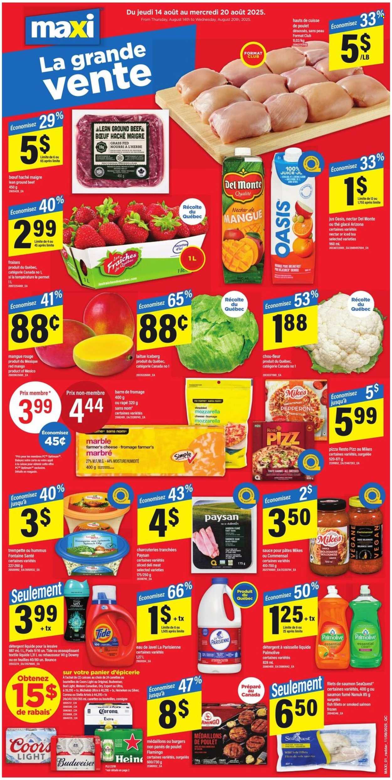 Maxi flyer - August 14, 2025 - August 20, 2025. Page 1