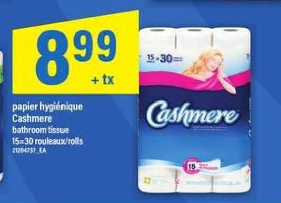 PAPIER HYGIÉNIQUE CASHMERE