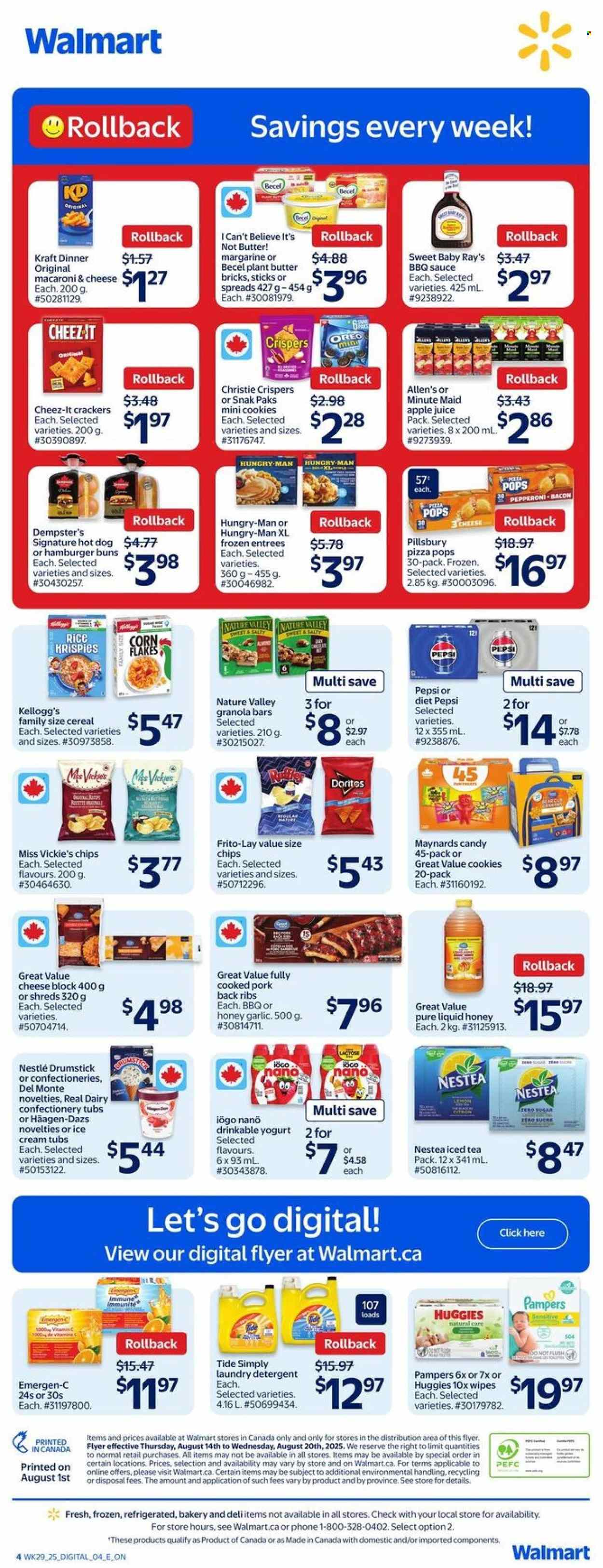 Walmart flyer - August 14, 2025 - August 20, 2025. Page 2