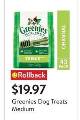 Greenies Dog Treats Medium