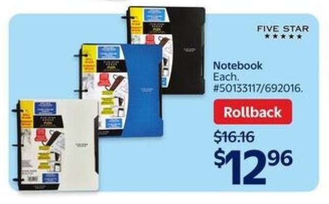 Five Star Notebook