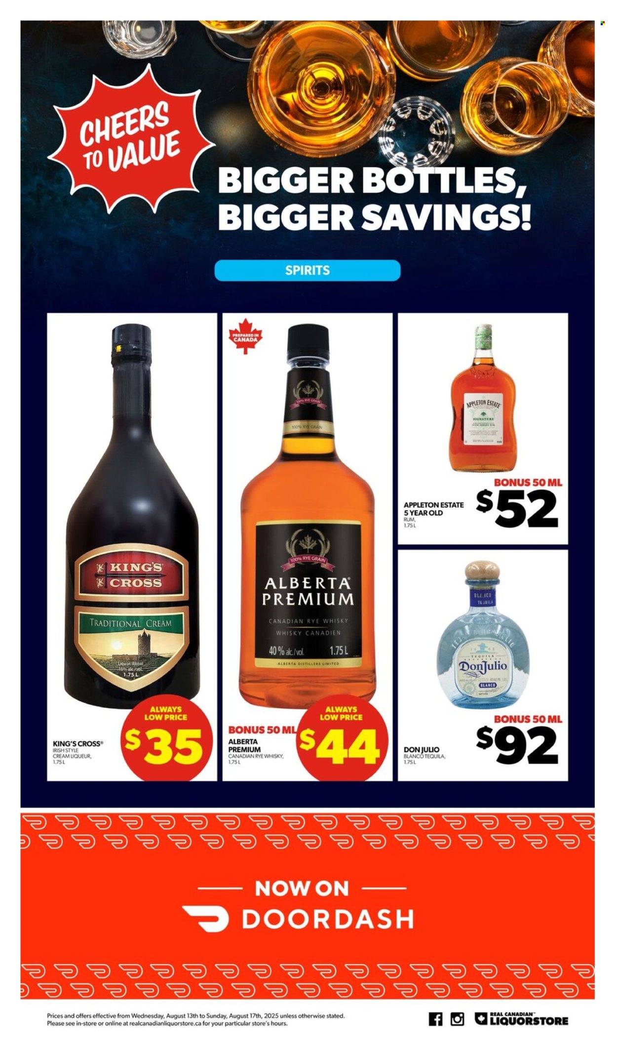 Real Canadian Liquorstore flyer - August 13, 2025 - August 17, 2025. Page 3