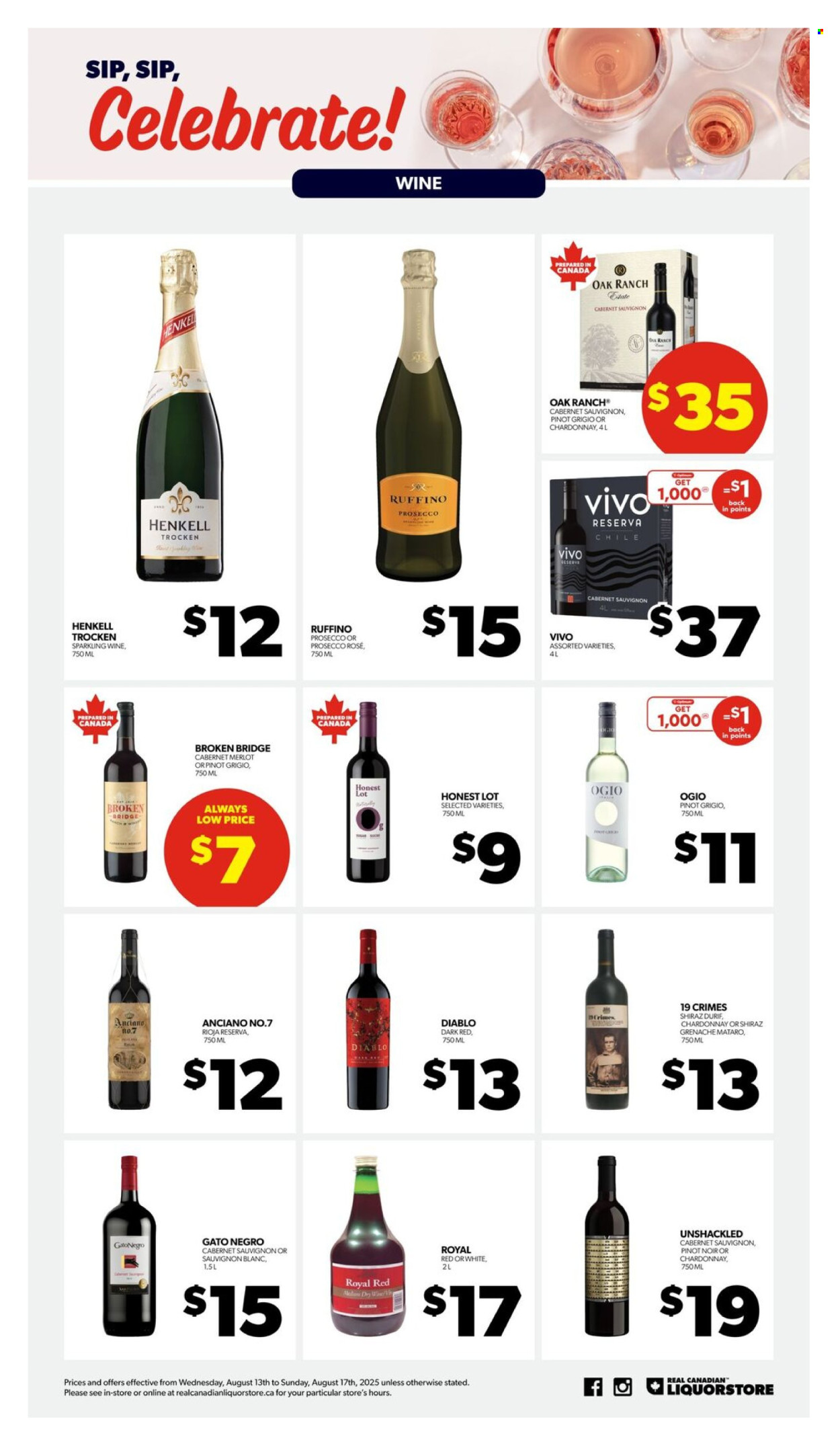 Real Canadian Liquorstore flyer - August 13, 2025 - August 17, 2025. Page 8