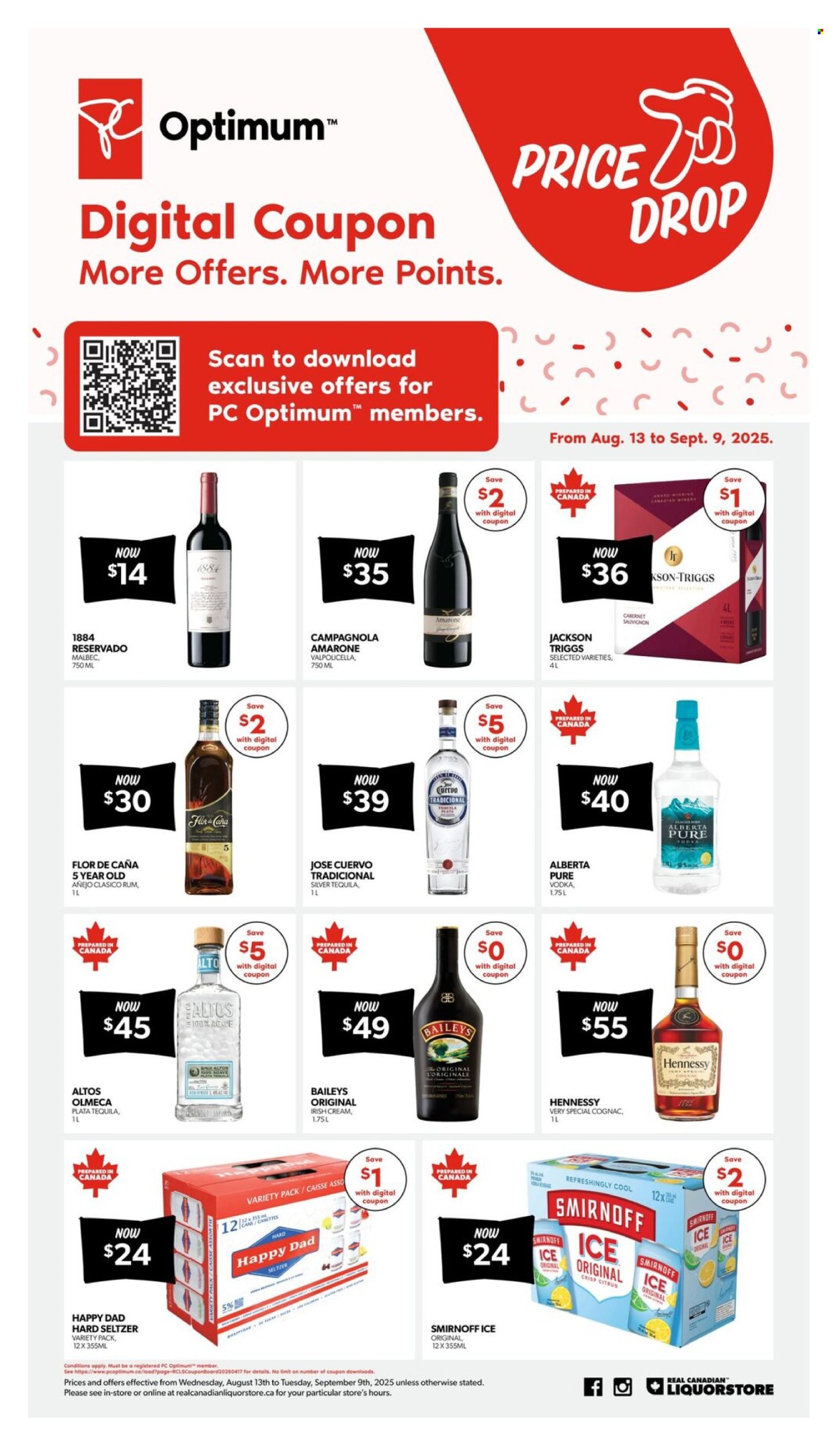 Real Canadian Liquorstore flyer - August 13, 2025 - August 17, 2025. Page 9