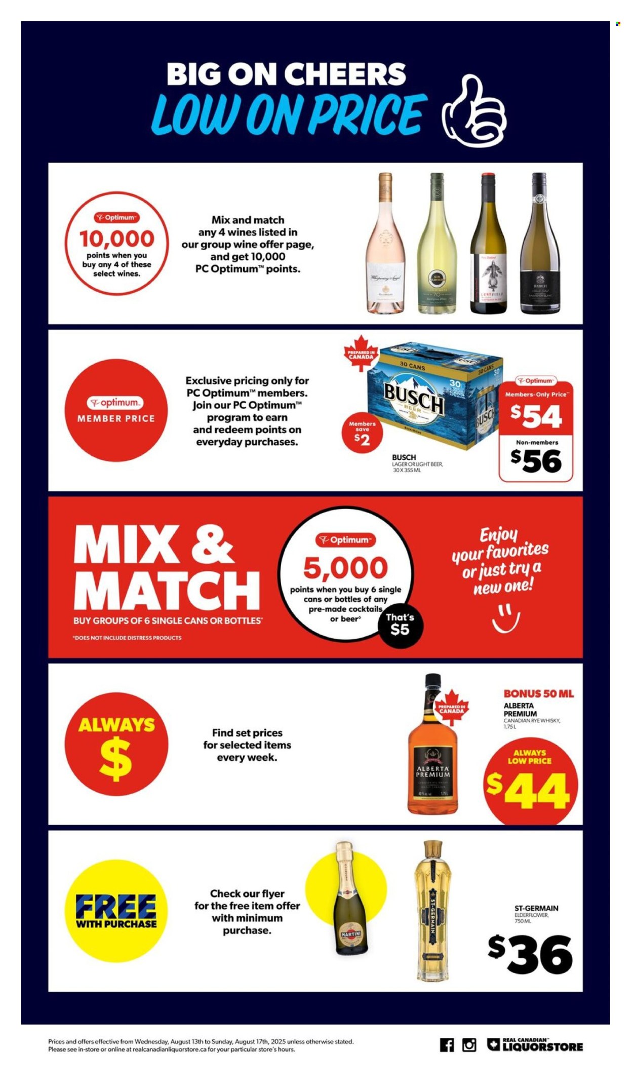 Real Canadian Liquorstore flyer - August 13, 2025 - August 17, 2025. Page 11