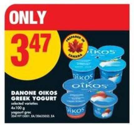 DANONE OIKOS GREEK YOGURT
