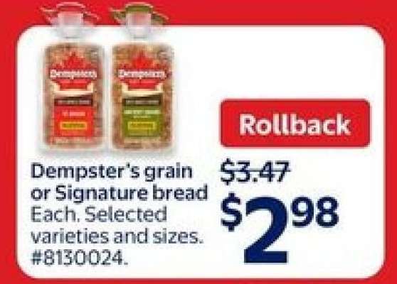 Dempster's Grain or Signature Bread