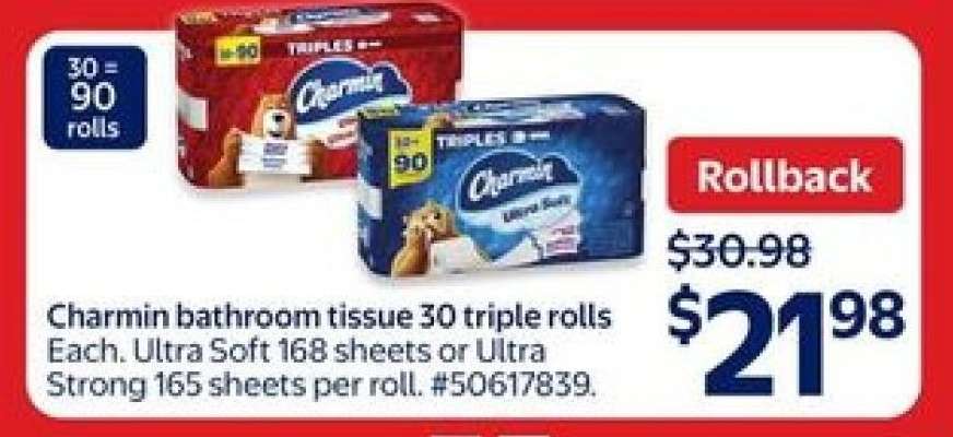 Charmin Bathroom Tissue