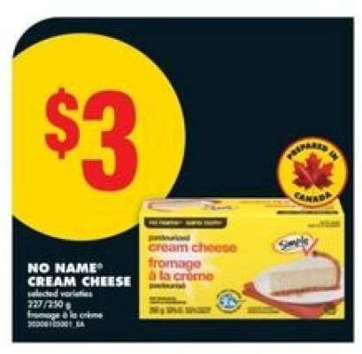 No Name Cream Cheese