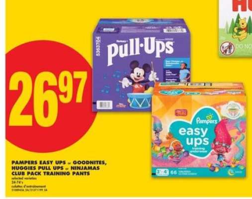 PAMPERS EASY UPS
