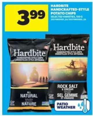 HARDBITE Handcrafted-Style Potato Chips