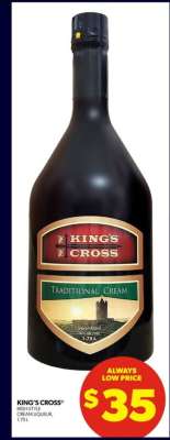 KING'S CROSS CREAM LIQUEUR