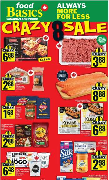 Food Basics Flyer - August 14, 2025 - August 20, 2025.