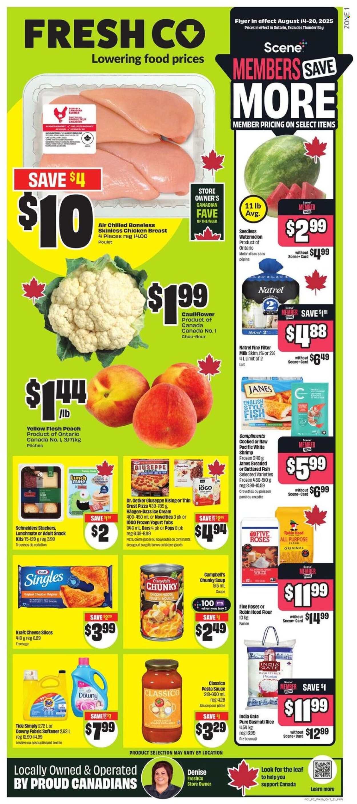FreshCo. flyer - August 14, 2025 - August 20, 2025. Page 1