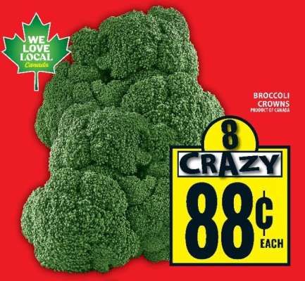BROCCOLI CROWNS