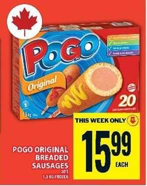 POGO ORIGINAL BREADED SAUSAGES