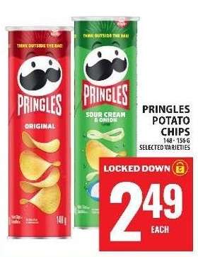PRINGLES POTATO CHIPS