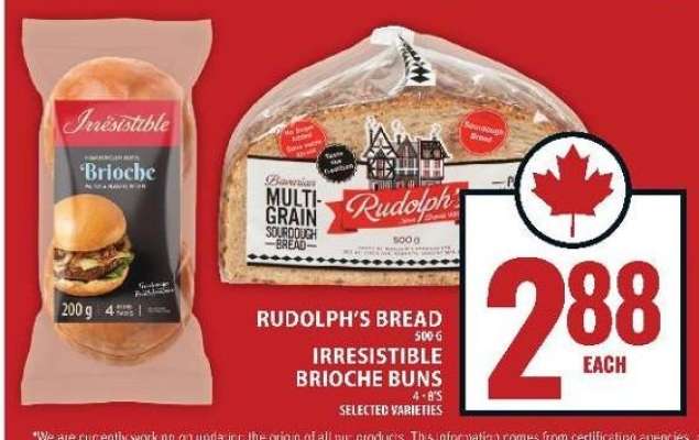 Rudolph's Bread / Irresistible Brioche Buns