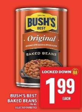 BUSH’S BEST BAKED BEANS
