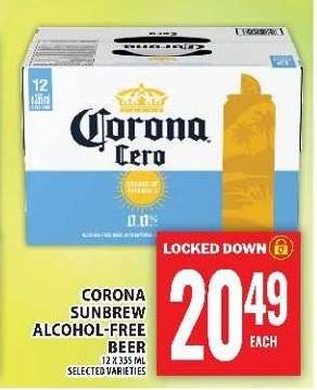 CORONA SUNBREW ALCOHOL-FREE BEER