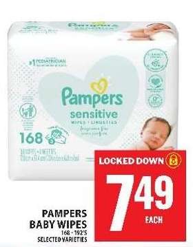 PAMPERS BABY WIPES