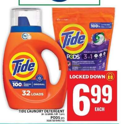 Tide Laundry Detergent