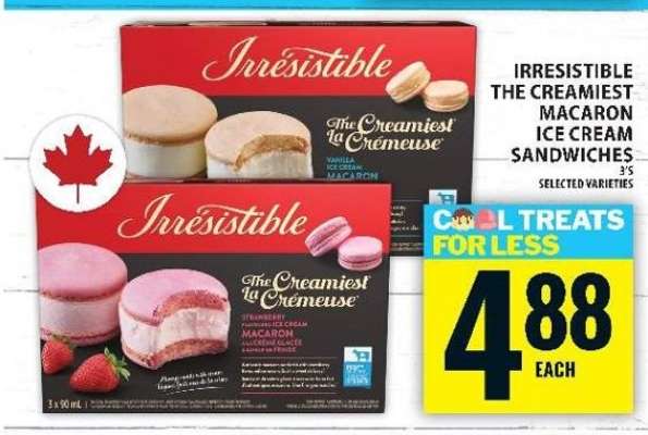 Irresistible The Creamiest Macaron Ice Cream Sandwiches