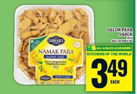 Gelda Para Snack
