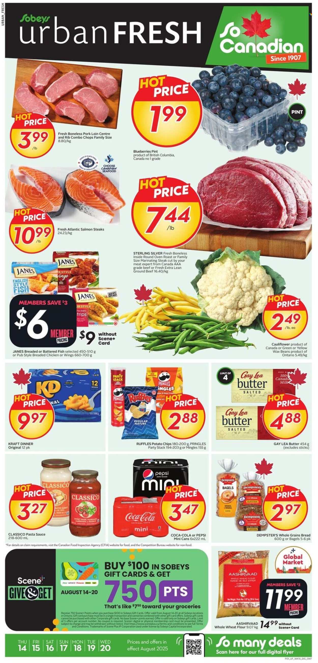 Sobeys flyer - August 14, 2025 - August 20, 2025. Page 1