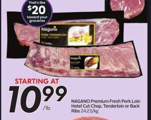 NAGANO Premium Fresh Pork Loin