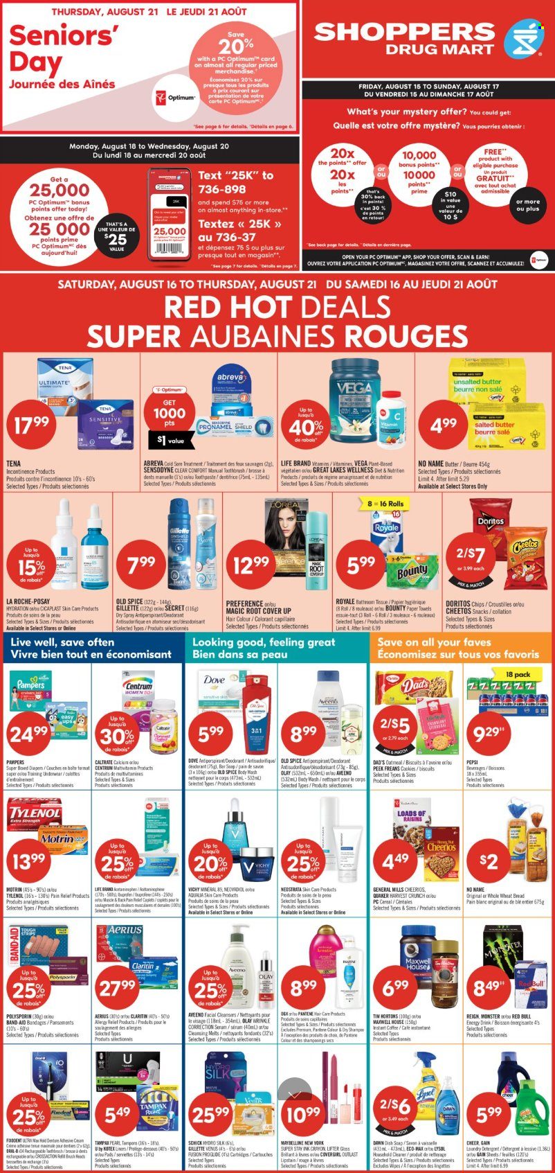 Shoppers Drug Mart flyer - August 16, 2025 - August 21, 2025. Page 1