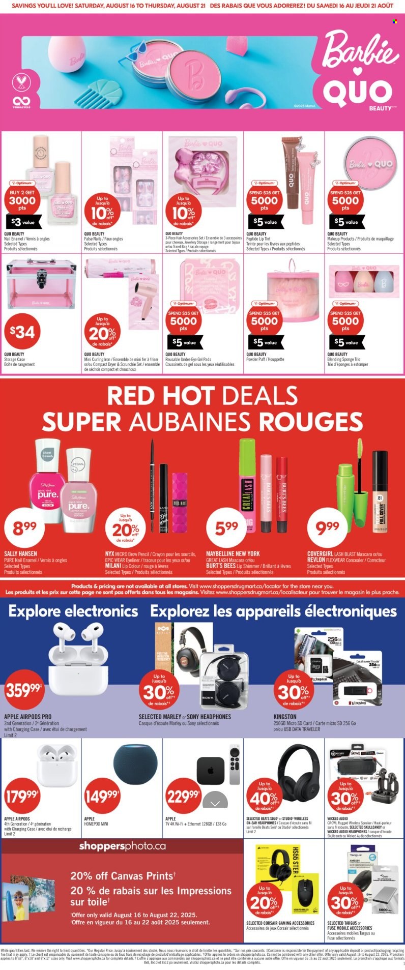 Shoppers Drug Mart flyer - August 16, 2025 - August 21, 2025. Page 8