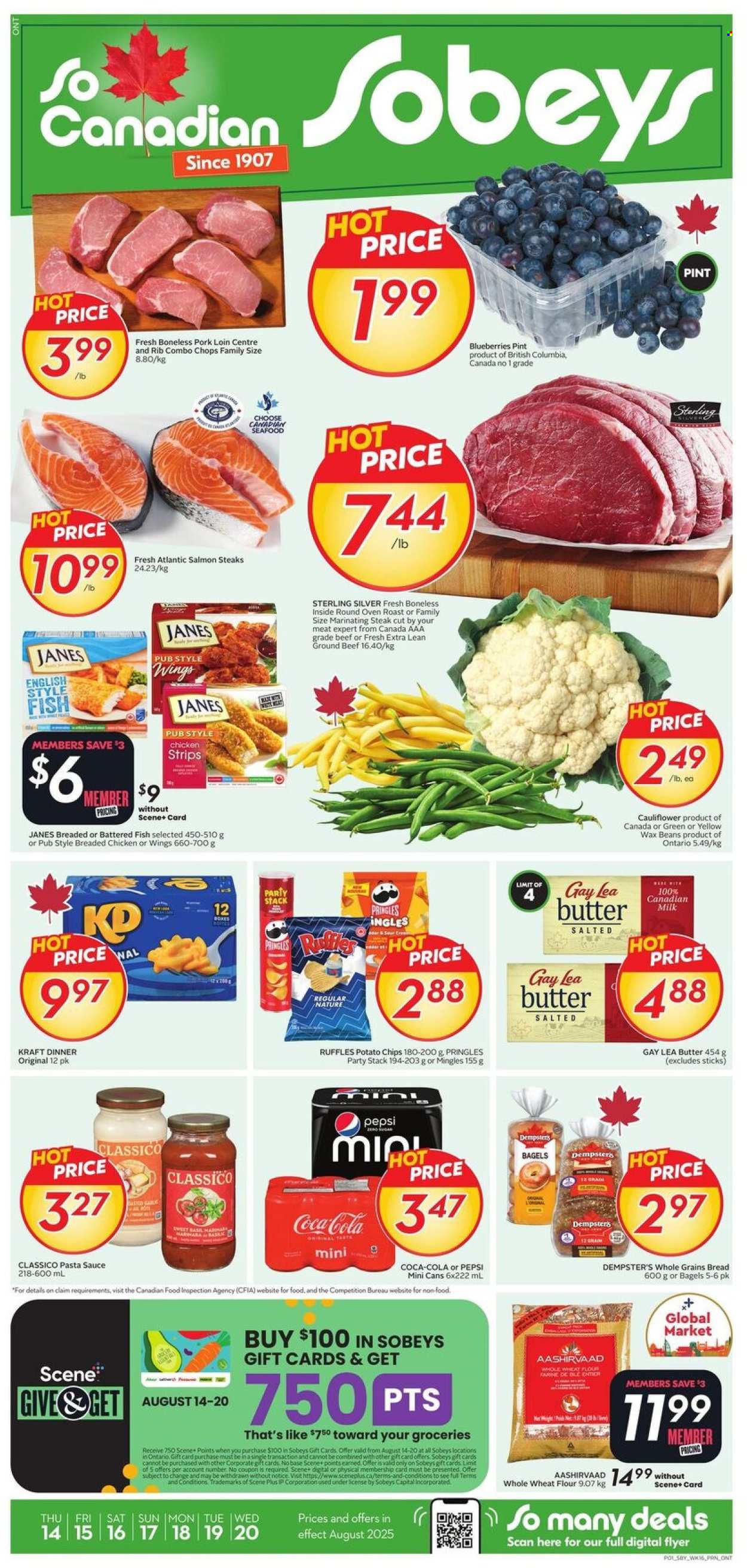 Sobeys flyer - August 14, 2025 - August 20, 2025. Page 1