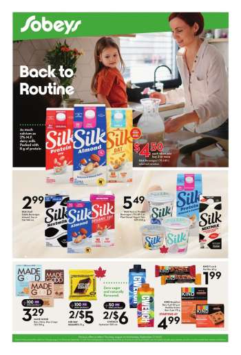 Sobeys Flyer - August 14, 2025 - September 17, 2025.