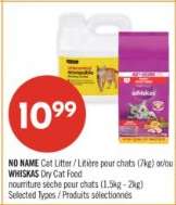 WHISKAS DRY CAT FOOD