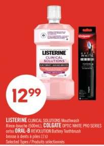 Listerine Clinical Solutions Mouthwash