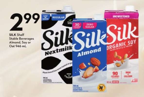 SILK Shelf Stable Beverages