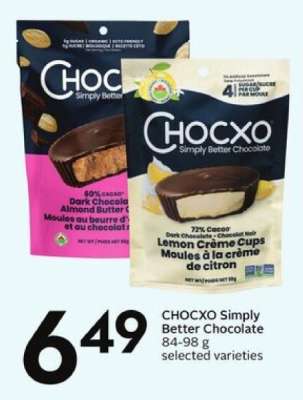 CHOCXO Simply Better Chocolate