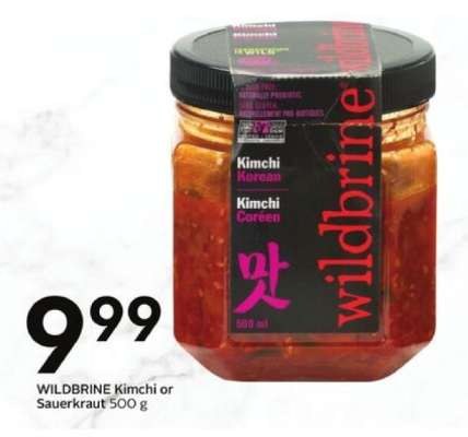 WILDBRINE Kimchi or Sauerkraut 500 g