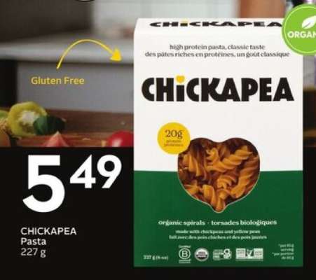 CHICKAPEA PASTA