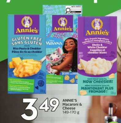ANNIE’S MACARONI & CHEESE
