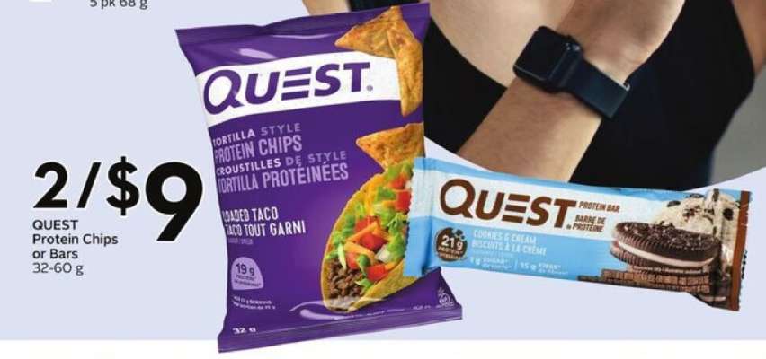 QUEST Protein Chips or Bars