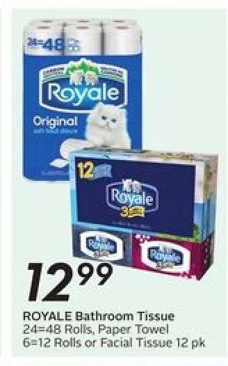 ROYALE BATHROOM TISSUE