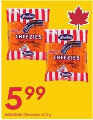HAWKINS Cheezies 420 g